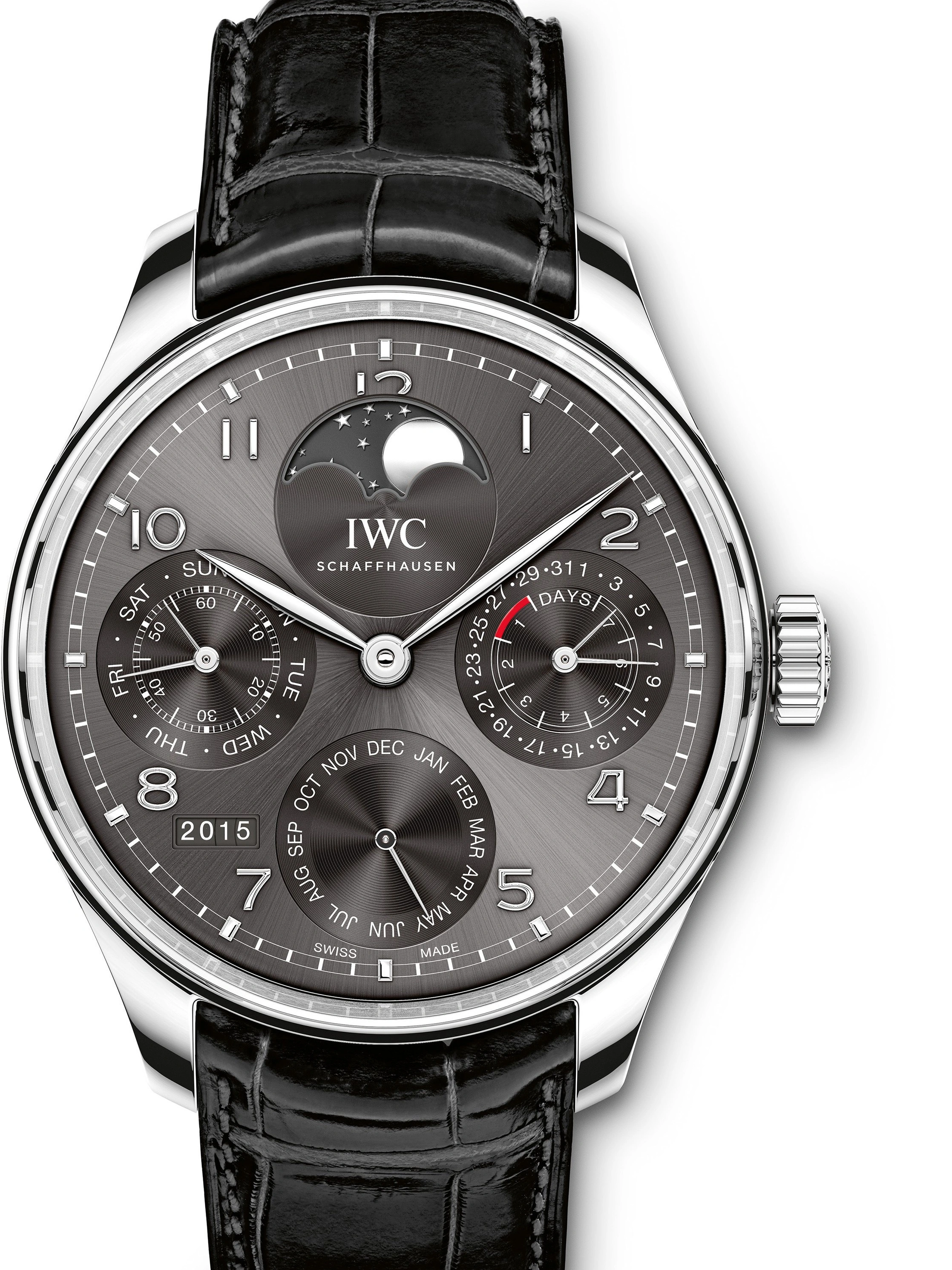 MIROTIME 1015 AAA Replica IWC Portugieser Perpetual Calendar Perpetual Single Moonphase Mens Watch IW503301